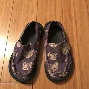 Sanuk Lil Donna loafers. Worn once!